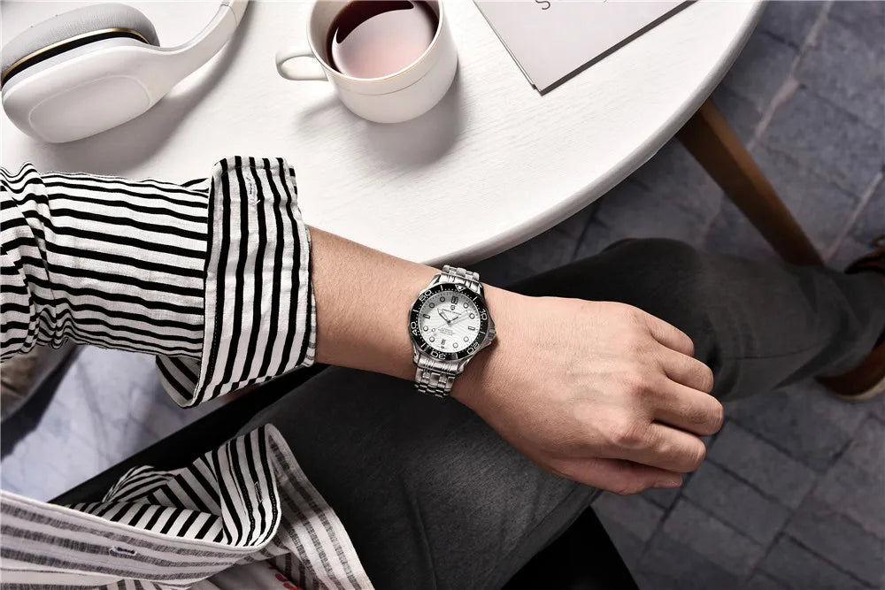 2022 New PAGANI DESIGN 1685 Men's Watches Mechanical Wristwatch for men Automatic watch men Japan NH35A 20Bar Dive Clock