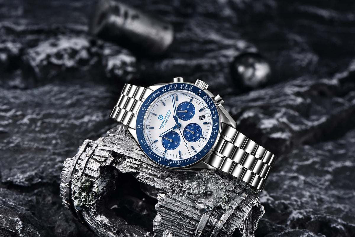 PAGANI DESIGN 2025 New AK Project Men's Watches Luxury Quartz Wrist Watch For Men AR Sapphire Speed Chronograph Automatic Date