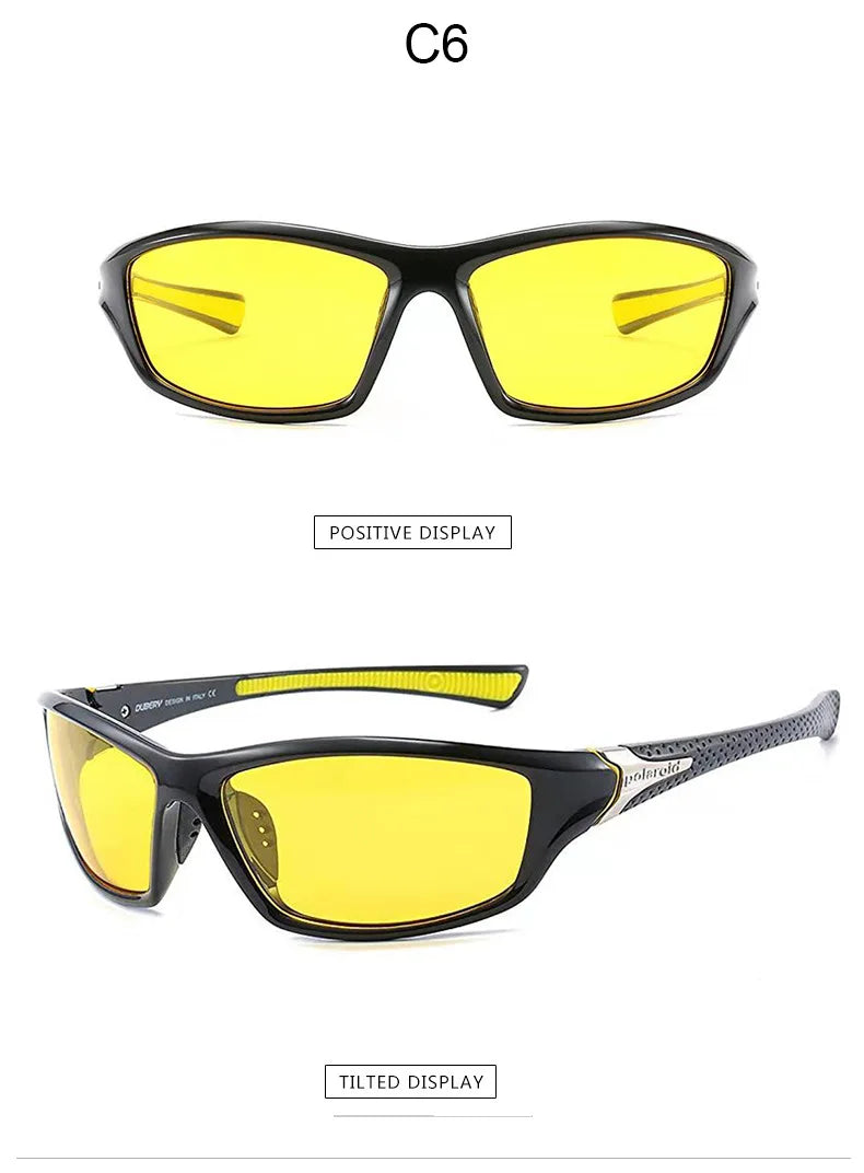 Classic Polarized Sunglasses Men Women Brand Design Driving Square Frame Sun Glasses Male Goggle UV400 Gafas De Sol