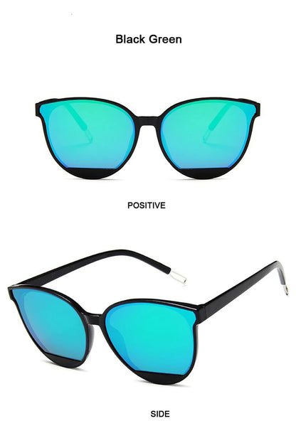 New Arrival 2025 Fashion Sunglasses Women Vintage Metal Mirror Classic Vintage Sun Glasses Female Oculos De Sol Feminino UV400