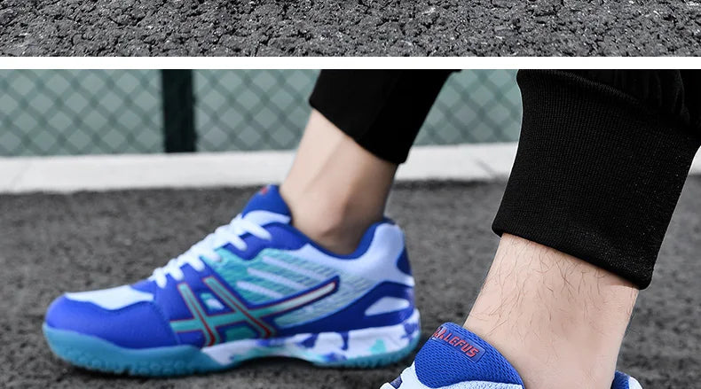 Women Men Kids Badminton Shoes Table Tennis Volleyball Sneakers Training Tennis Sports Handball Athletics Non-Slip