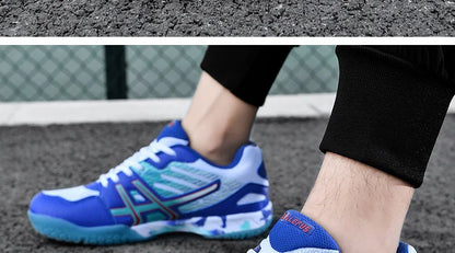Women Men Kids Badminton Shoes Table Tennis Volleyball Sneakers Training Tennis Sports Handball Athletics Non-Slip