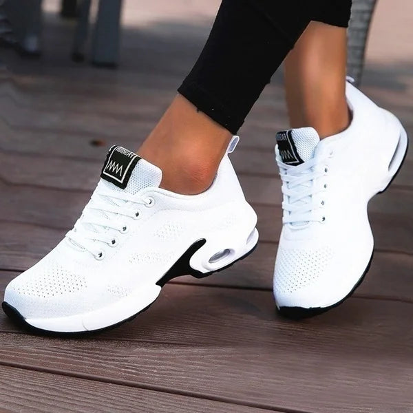 Løbesko til kvinder, åndbare fritidssko, lette udendørs sportssko, fritidssko til gåture, sneakers, Tenis Feminino-sko