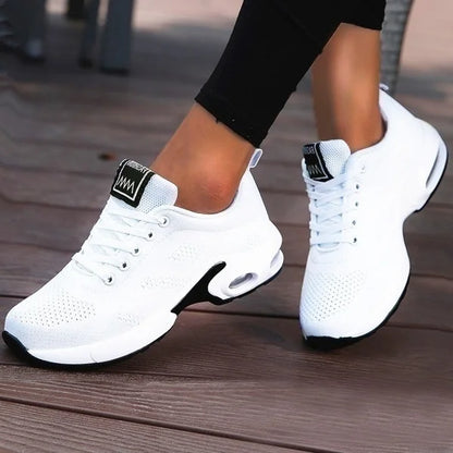 Løbesko til kvinder, åndbare fritidssko, lette udendørs sportssko, fritidssko til gåture, sneakers, Tenis Feminino-sko