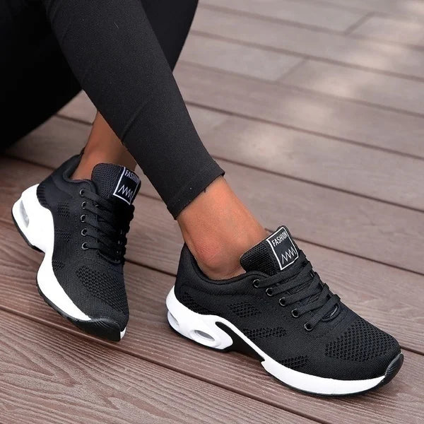 Løbesko til kvinder, åndbare fritidssko, lette udendørs sportssko, fritidssko til gåture, sneakers, Tenis Feminino-sko