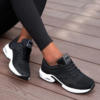 Løbesko til kvinder, åndbare fritidssko, lette udendørs sportssko, fritidssko til gåture, sneakers, Tenis Feminino-sko