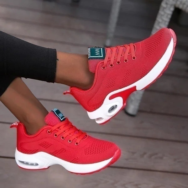 Løbesko til kvinder, åndbare fritidssko, lette udendørs sportssko, fritidssko til gåture, sneakers, Tenis Feminino-sko