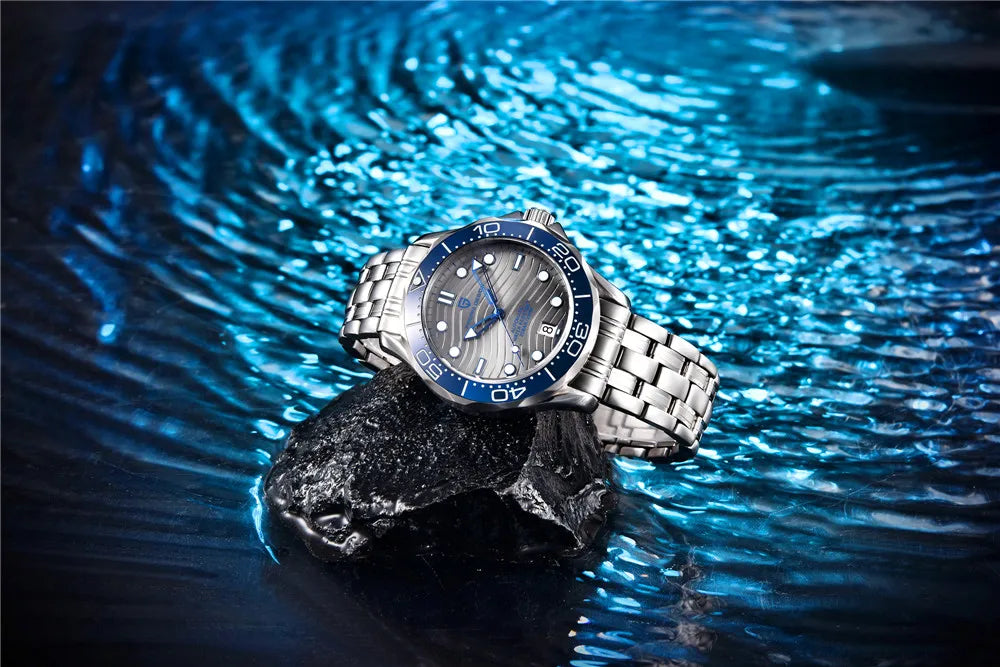 2022 New PAGANI DESIGN 1685 Men's Watches Mechanical Wristwatch for men Automatic watch men Japan NH35A 20Bar Dive Clock