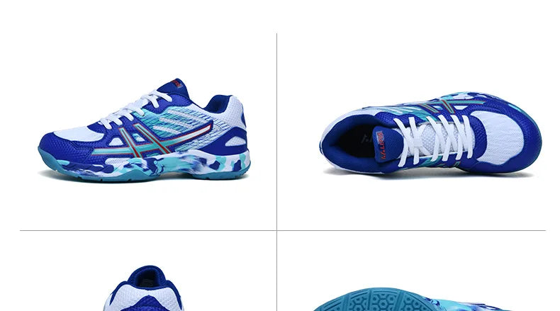 Women Men Kids Badminton Shoes Table Tennis Volleyball Sneakers Training Tennis Sports Handball Athletics Non-Slip