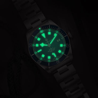 PAGANI DESIGN BB58 Steel Men's Mechancial Wrist Watches Luxury Automtaic Watch For Men AR Sapphire mirror Sport Waterproof Watch