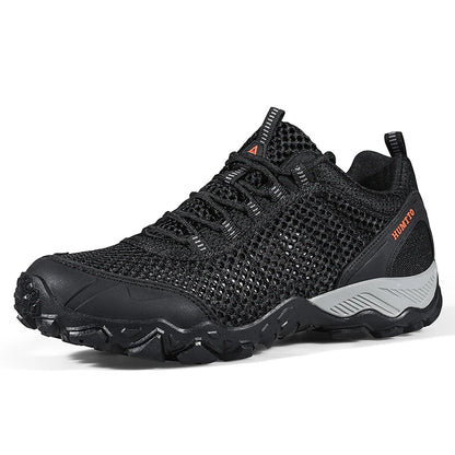 HUMTTO Hiking Shoes Men Breathable Outdoor Sports Climbing Shoes Hunting Shoes Women Trekking Sneakers Ankle Boots Tactical Shoe