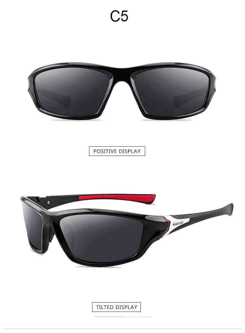 Classic Polarized Sunglasses Men Women Brand Design Driving Square Frame Sun Glasses Male Goggle UV400 Gafas De Sol