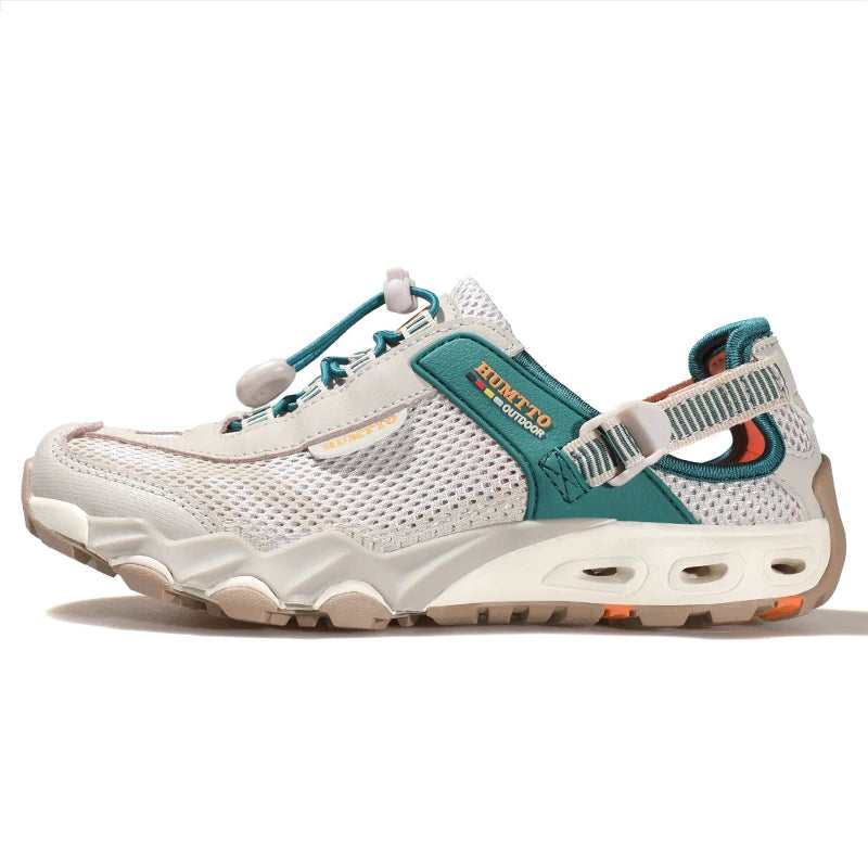 HUMTTO Zapatillas de río para hombre, calzado outdoor de trekking y vadeo, zapatos acuáticos de malla transpirable, secado rápido, tobillo para mujer, zapatillas acuáticas antideslizantes