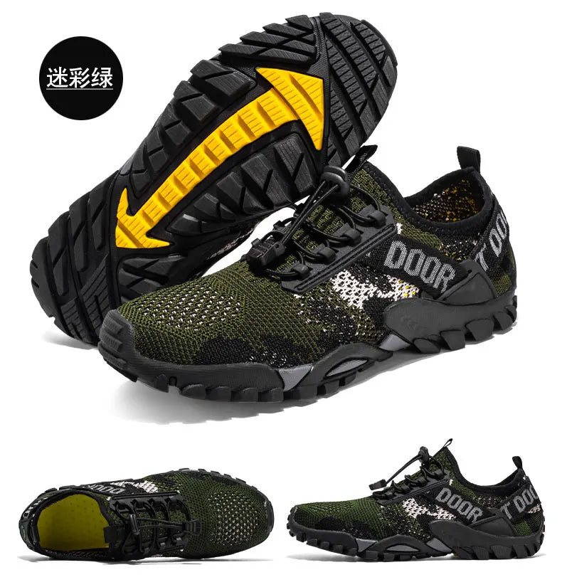 New men's outdoor leisure hiking shoes women's beach shoes wading shoes couples quick-drying rock climbing sneakers size 36-47