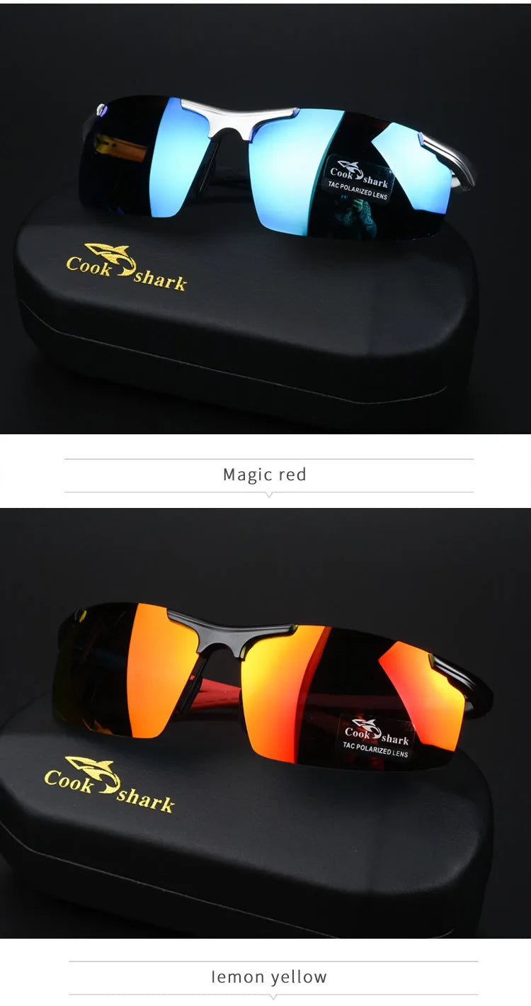 Cookshark 2025 New Sunglasses Men's Sunglasses Tide Polarized Drivers Driving Glasses