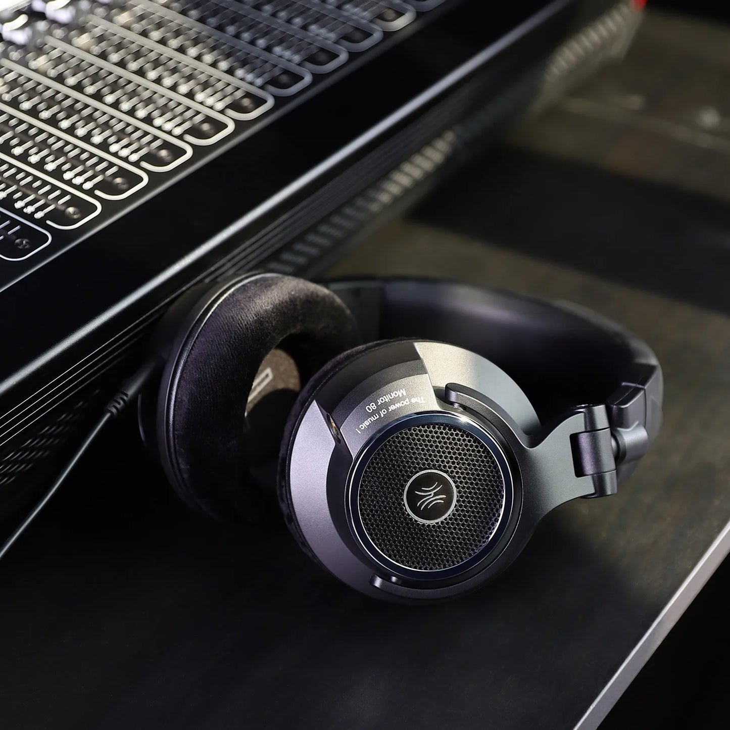 Oneodio Monitor 80 Open Back Headphones Wired Over Ear 250Ω Audiophile HiFi Headphones Hi-Res Audio Professional Studio Headset