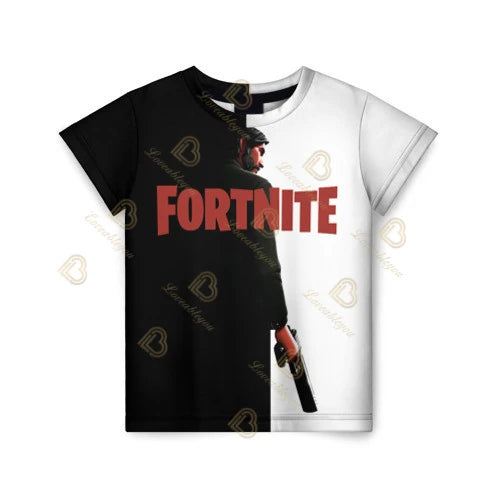 Summer Fashion Fortnite Mascot 3D Print Kids T-Shirt Casual T-shirt Boys Girls Unisex Children's Clothing T-shirt Tops