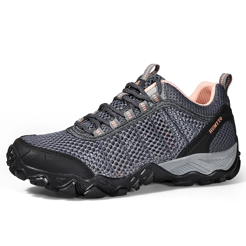 HUMTTO Hiking Shoes Men Breathable Outdoor Sports Climbing Shoes Hunting Shoes Women Trekking Sneakers Ankle Boots Tactical Shoe
