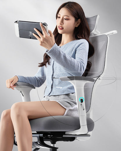 UVR Ergonomic Chair Home Computer Chair Comfortable To Lie Down Gaming Chair  Long Periods Office Chair Reclining Chair