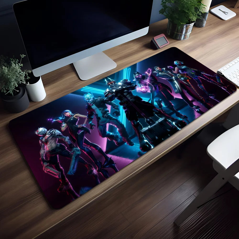 Mouse Pad Non-slip Game Lockedge Office Student Gaming Survival Thickened Large Writing F-FORTNITE Shooting Cushion MousePad
