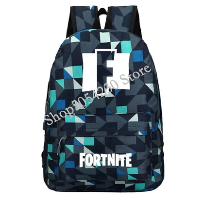 Fortnite Games Backpack Fortnite School Bags for Teenagers Unisex Schoolyard Laptop Mochilas Travel Casual Bags