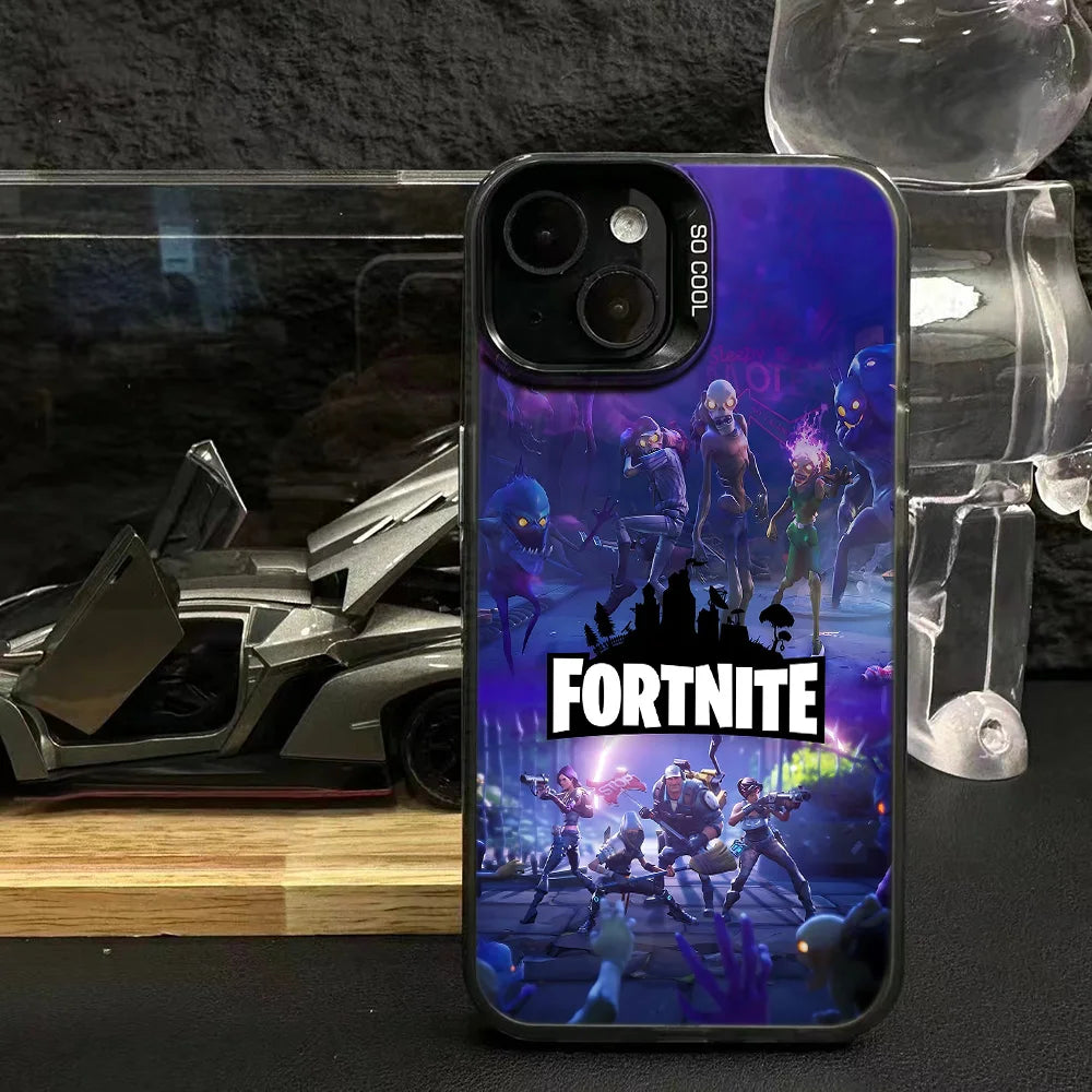 Game Fortnite Phone Case for Samsung Galaxy S26 S25 S24 S23 S22 S21 S20 Note20 FE Ultra Edge Plus 4G 5G Anti-Fall Matte Cover