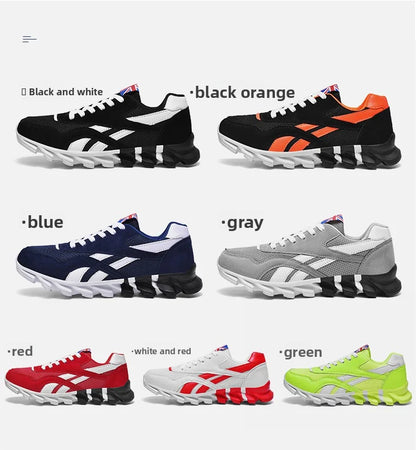 men's and women's running shoes breathable casual sneakers anti-slip vibration comfortable walking shoes 38-46