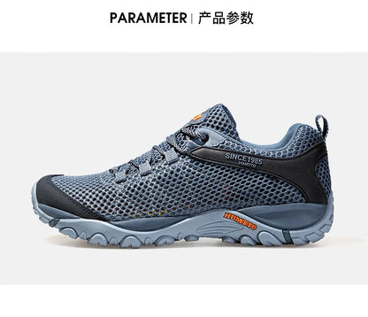 HUMTTO Hiking Shoes Men Breathable Outdoor Sports Climbing Shoes Hunting Shoes Women Trekking Sneakers Ankle Boots Tactical Shoe