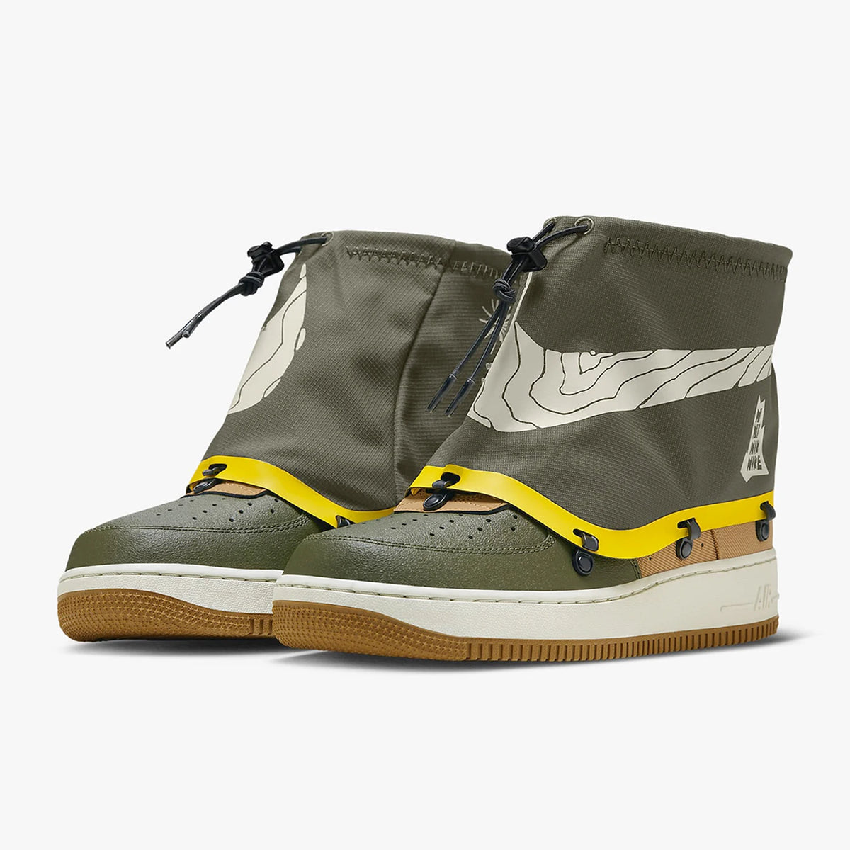 Nike genuine Air Force 1 '07 PRM men's and women's comfortable casual board shoes FV4459-330