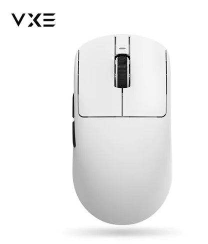 Mouse wireless ergonomico leggero VXE Dragonfly R1 con sensore PAW3395, mouse da gaming tri-mode a bassa latenza per PC, giocatori, ufficio e regalo