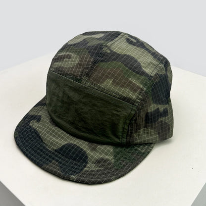 Unisex CAMO greitai džiūstančios beisbolo kepurės su siuvinėtomis raidėmis, apsaugančios nuo saulės, spalvų blokų dizaino, kvėpuojančios, asmeninės, su snapeliu, universalios