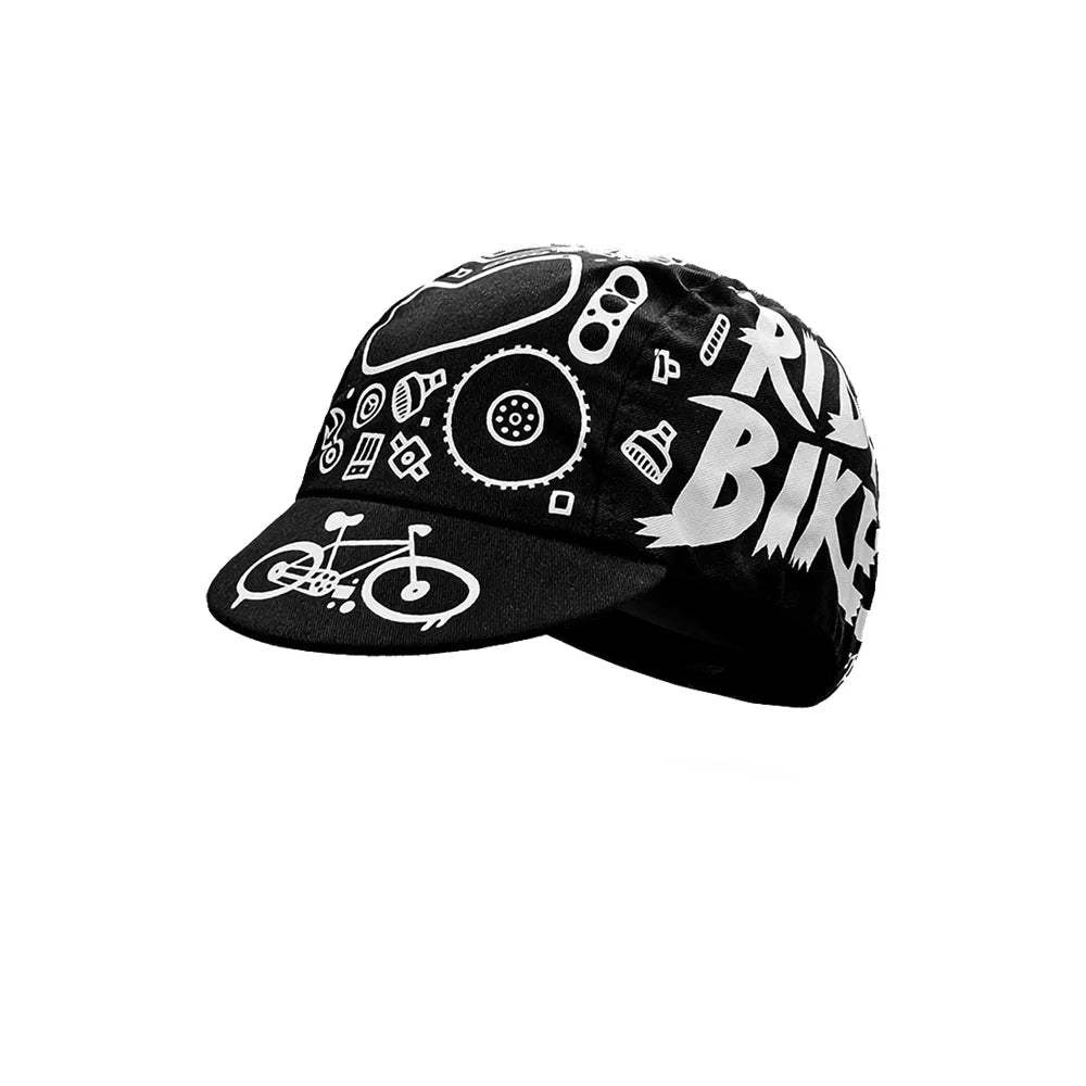 styl Czapki rowerowe Letnie Oddychające Czapki sportowe Rowerowe Szybkoschnące Poliester Czarne Niebieskie Czapki Klasyczne