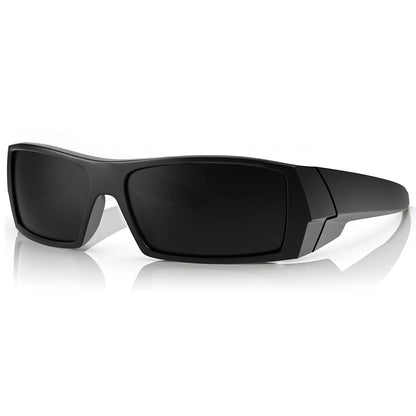 MAXJULI Z87 Polarized Sunglasses Men Wrap Around Sport Driving UV400 Retro Vintage Shield Safety Glasses 8231
