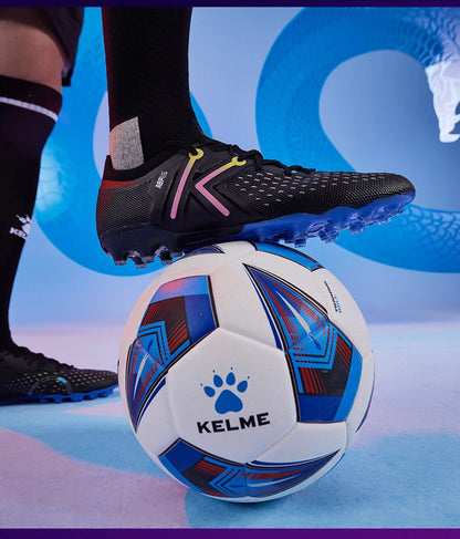KELME chaussures de football adulte MG chaussures de football à ongles courts chaussures d'entraînement de compétition professionnelle d'herbe pour jeunes chaussures de football