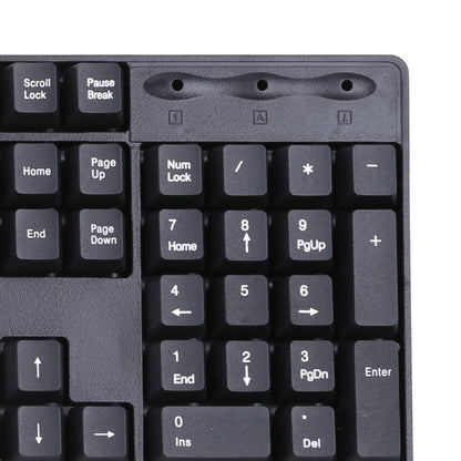 Ergonomische USB-PC-Computertastatur, russische Tastatur / englische Tastatur, Dropshipping