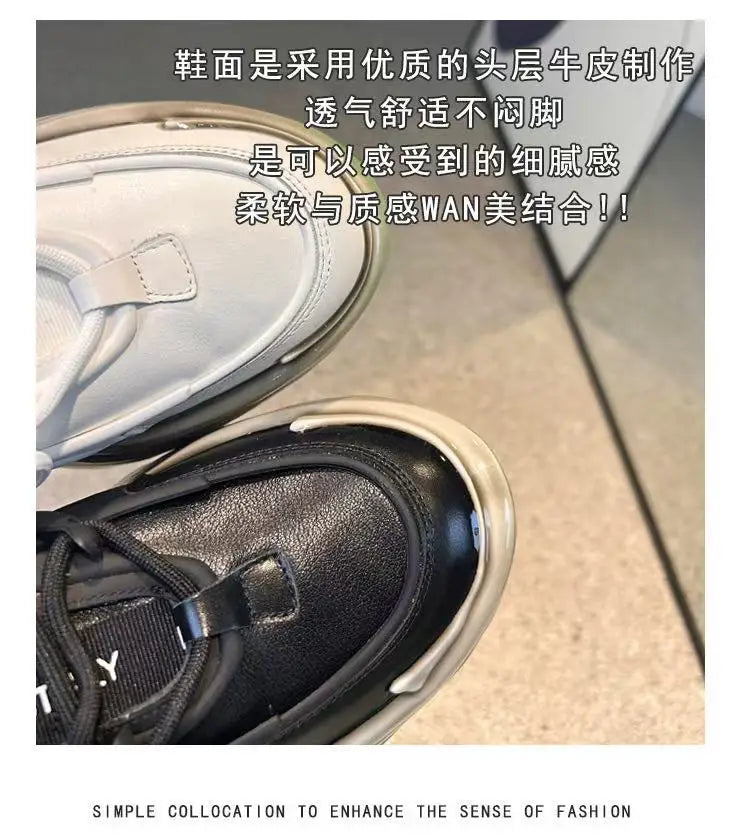 2026 Original Brand Couples Fashion Thick Bottom Sport And Leisure Shoe Designer Height Increase Anti Slip Outdoor Walking Shoe