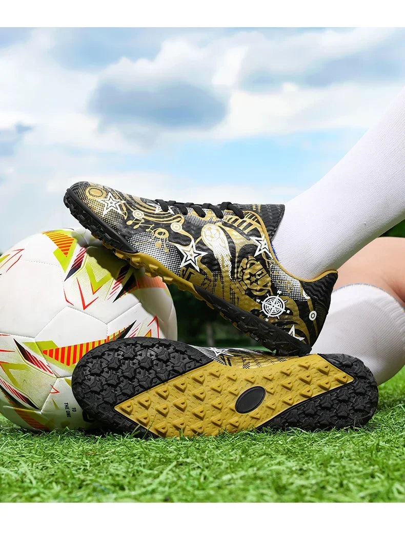 TF/FG chaussures de Football crampons de terrain de Football professionnel pour enfants haute qualité anti-dérapant baskets d'entraînement en plein air chaussures nouveau