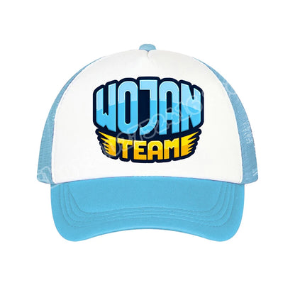 Boys Baseball Caps Wojan Team Anime Character Printed Sun Hat Kids Adults Adjustable Peaked Cap Cartoon Summer Casual Hats Gifts