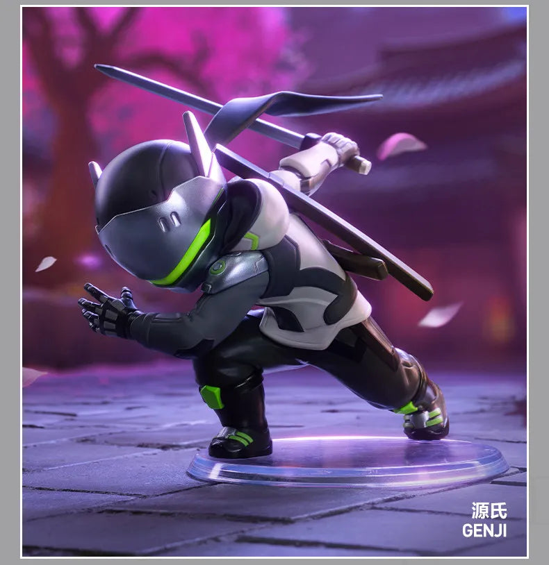 POP MART Overwatch Play of The Game Series Blind Box originale, Mystery Box a sorpresa, graziose action figure anime, ornamenti e statuette