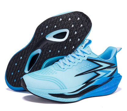 Nuove scarpe da running con piastra in carbonio per maratona, da uomo e donna, sportive, traspiranti, leggere, comode, antiscivolo e casual