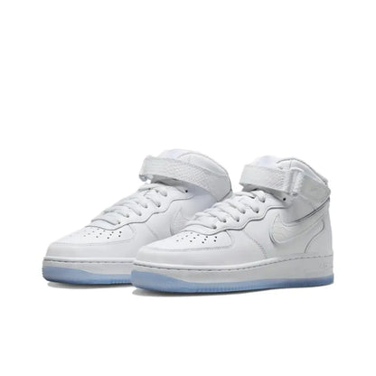 Nike Air Force 1 Stylish and Versatile Unisex Mid-Top Skate Shoes Slip-Resistant and Durable Casual Shoes FN4274-100