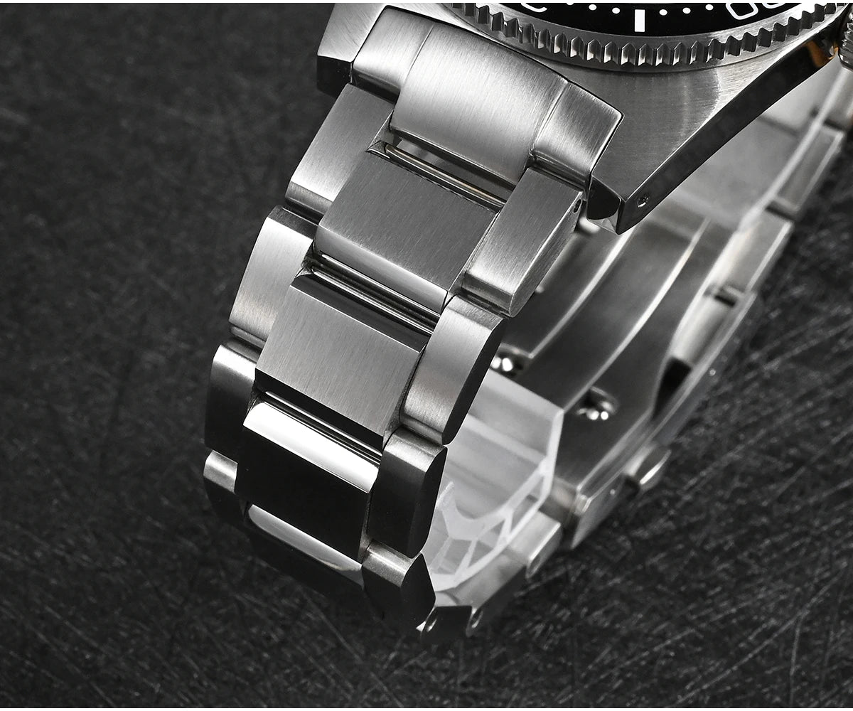 San Martin New 62mas 37mm Diver Mens Watch Classic Luxury Sapphire PT5000 SW200 Automatic Mechanical Watches Date 20Bar Luminous