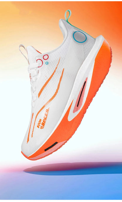 Zapatillas de running con placa de carbono para hombre y mujer, profesionales para maratón, competición y entrenamiento en carretera, transpirables y ligeras