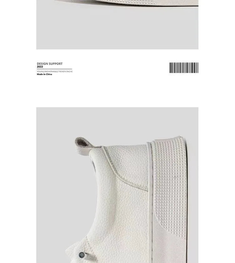 Zapatillas deportivas para hombre, calzado informal, zapatos planos para hombre, zapatillas ligeras de cuero sintético (PU), calzado transpirable, zapatillas deportivas blancas para hombre
