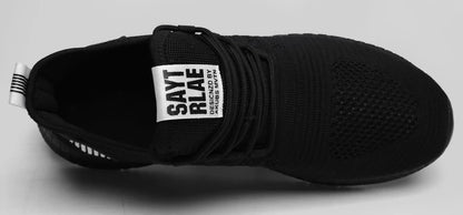 Zapatillas de moda ligeras para hombre, calzado casual transpirable con cordones, zapatos de caminar para hombre, calzado casual de verano