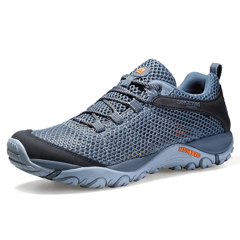 HUMTTO Hiking Shoes Men Breathable Outdoor Sports Climbing Shoes Hunting Shoes Women Trekking Sneakers Ankle Boots Tactical Shoe