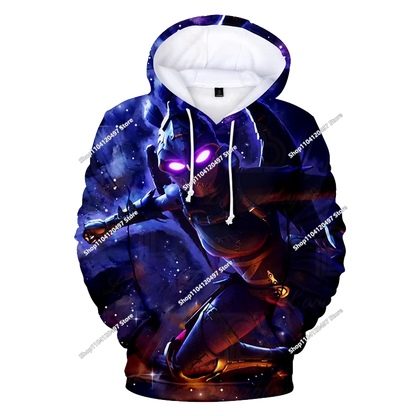 New Fortnite 3D Digital Printed Top Children's Hooded Fashion Trendy Casual Pullover Sweatshirt Birthday Gift