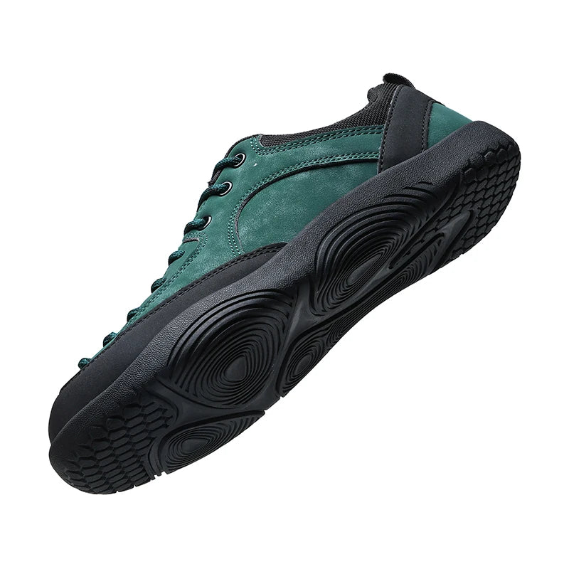 2026 nye brede herresko – minimalistiske barfodssneakers til vandring, zero drop-løbesko, udendørs sneakers med bred tåboks og skridsikker sål