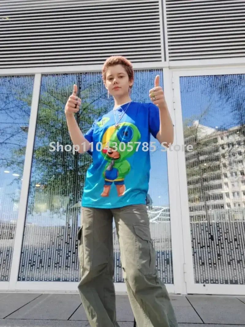 Anime Fortnite T-Shirts Girl Clothing T-Shirt Boys White Cartoon Tees Baby Summer Shirts Cute Printed Tops Costume