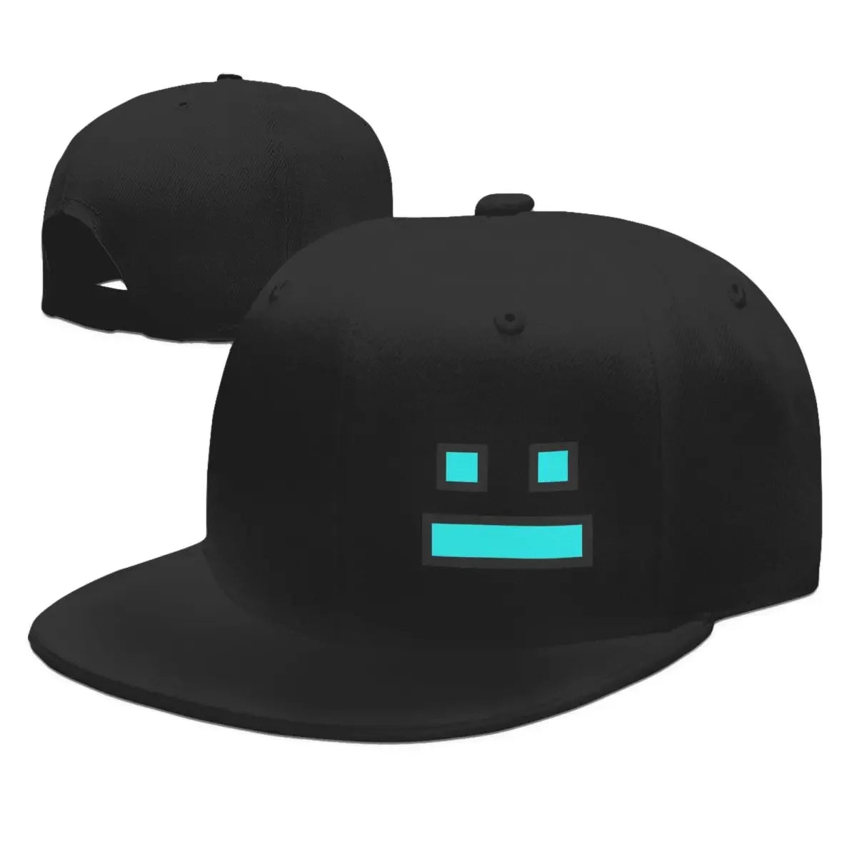 Czapki z daszkiem z gry Geometry Dash – czapki baseballowe typu snapback dla mężczyzn i kobiet, czapki regulowane, czapki hip-hopowe, czapki typu casquette